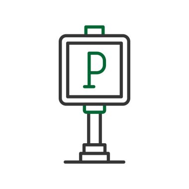Parking Sign Creative Icons Desig