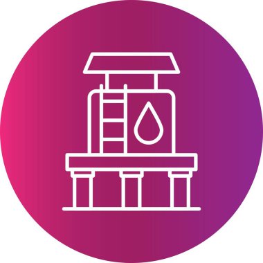  Water Tank Creative Icons Desig