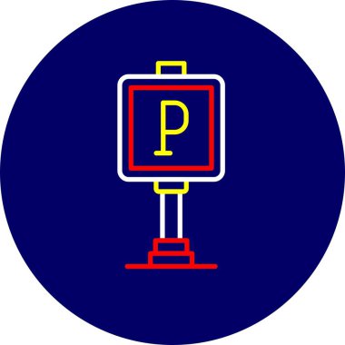 Parking Sign Creative Icons Desig