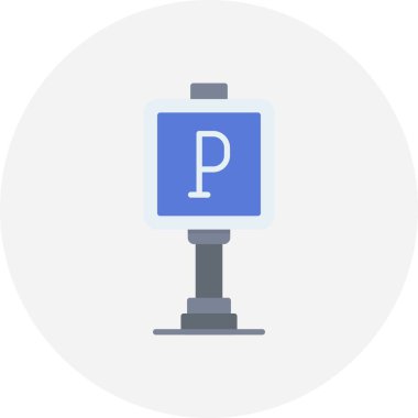 Parking Sign Creative Icons Desig