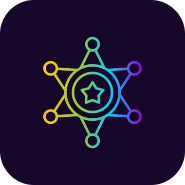 Sheriff Creative Icons Desig