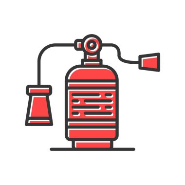 Fire Extinguisher Creative Icons Desig