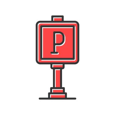 Parking Sign Creative Icons Desig