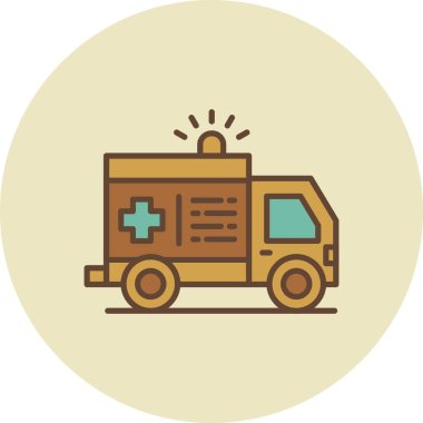 Ambulance Creative Icons Desig