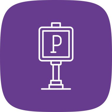 Parking Sign Creative Icons Desig