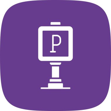 Parking Sign Creative Icons Desig