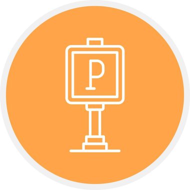 Parking Sign Creative Icons Desig