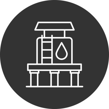  Water Tank Creative Icons Desig