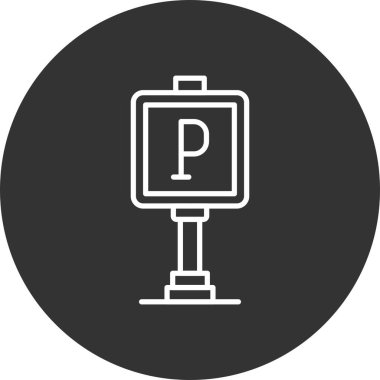 Parking Sign Creative Icons Desig