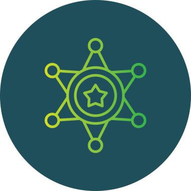 Sheriff Creative Icons Desig