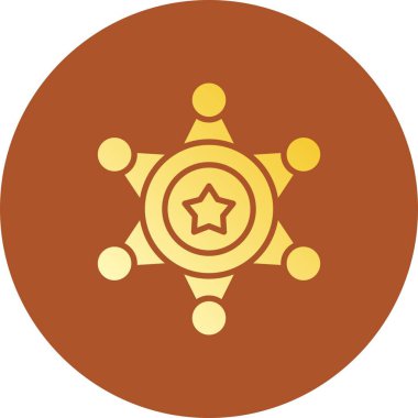 Sheriff Creative Icons Desig