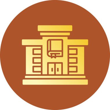 Library Creative Icons Desig