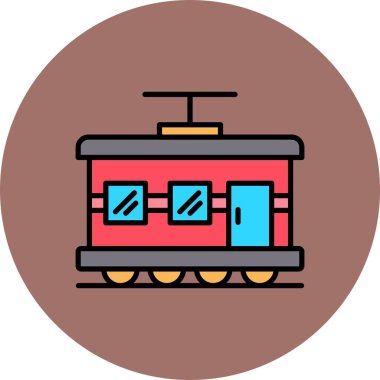 Tram Creative Icons Desig
