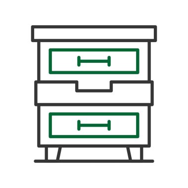  Drawers Creative Icons Desig