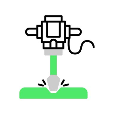  Road Drill Creative Icons Desig