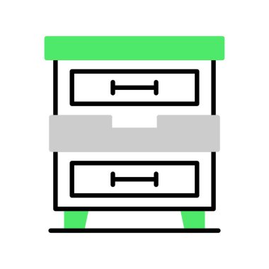  Drawers Creative Icons Desig