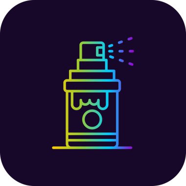 Paint Spray Creative Icons Desig