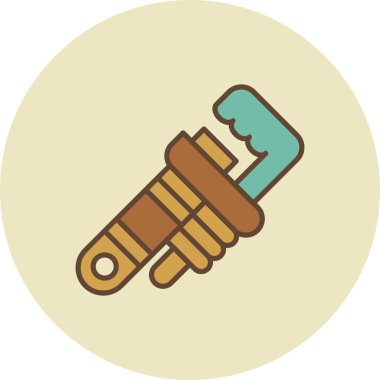 Pipe Wrench Creative Icons Desig