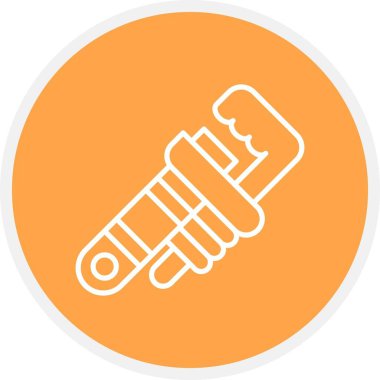 Pipe Wrench Creative Icons Desig