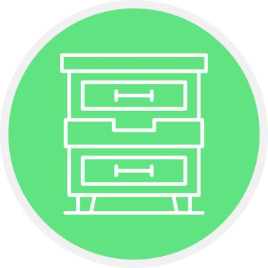  Drawers Creative Icons Desig