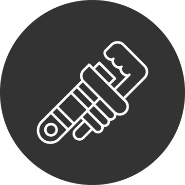 Pipe Wrench Creative Icons Desig