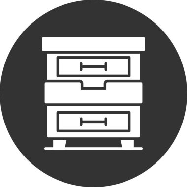  Drawers Creative Icons Desig