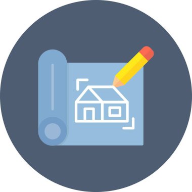 House Sketch Creative Icons Desig