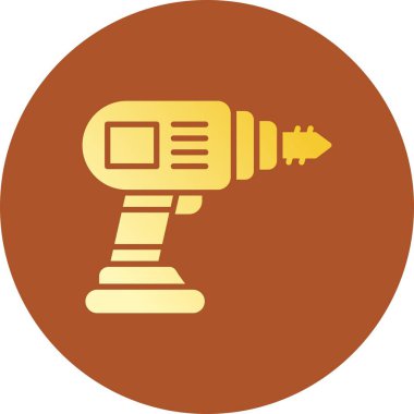  Drilling Creative Icons Desig