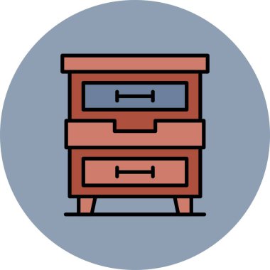  Drawers Creative Icons Desig