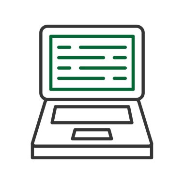  Laptop Yaratıcı Simgeler Tasarımı