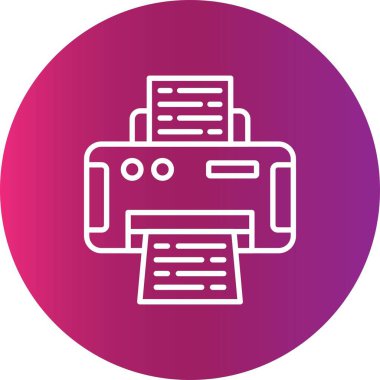 Yazıcı Yaratıcı Simgeler Tasarımı