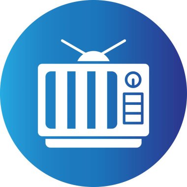Tv Creative Icons Desig