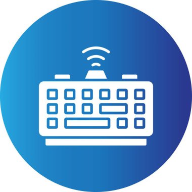 Klavye Yaratıcı Simgeler Tasarımı