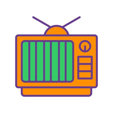 Tv Creative Icons Desig