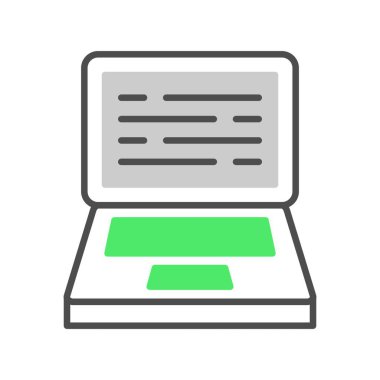  Laptop Yaratıcı Simgeler Tasarımı