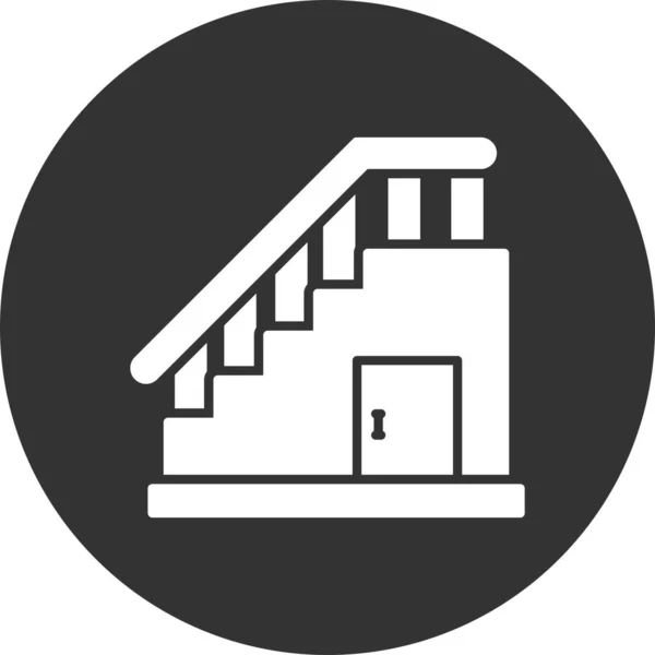 Handrail Creative Icons Desig — Vector de stock