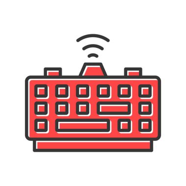 Klavye Yaratıcı Simgeler Tasarımı