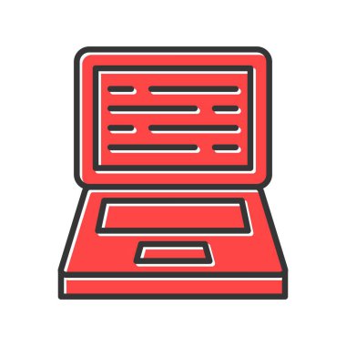  Laptop Yaratıcı Simgeler Tasarımı