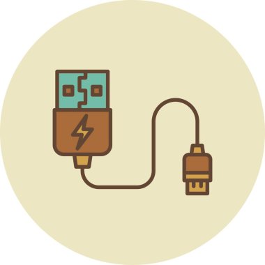  Usb Cable Creative Icons Desig