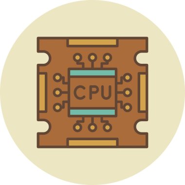 Processor Creative Icons Desig