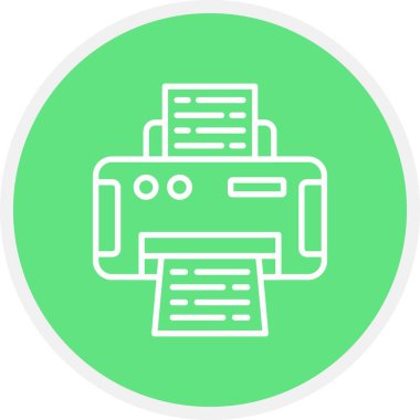 Yazıcı Yaratıcı Simgeler Tasarımı