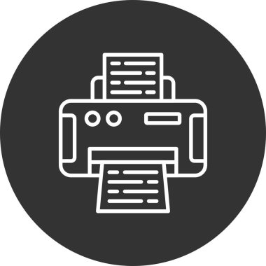 Yazıcı Yaratıcı Simgeler Tasarımı