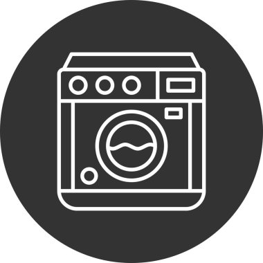 Washing Machine Creative Icons Desig