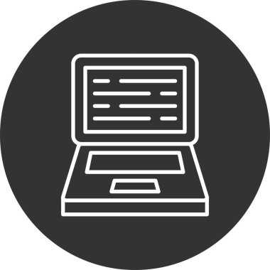  Laptop Yaratıcı Simgeler Tasarımı