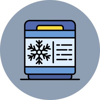 Freezer Creative Icons Desig