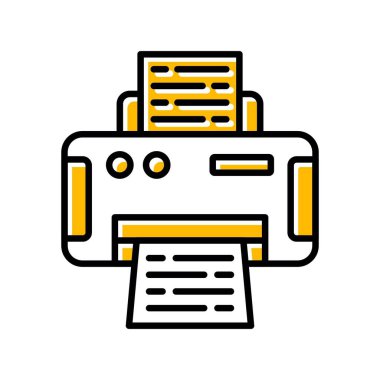 Yazıcı Yaratıcı Simgeler Tasarımı