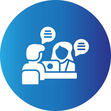 Meeting Creative Icons Desig