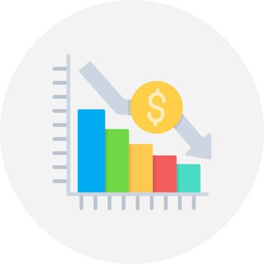 Bar Graph Creative Icons Desig