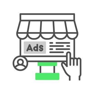 Reklam Yaratıcı Simgeler Tasarımı