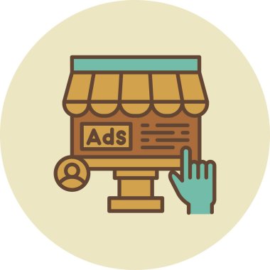 Reklam Yaratıcı Simgeler Tasarımı